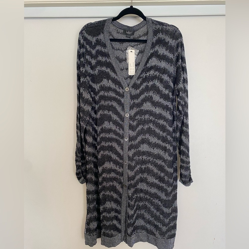 Duster Button front cardigan